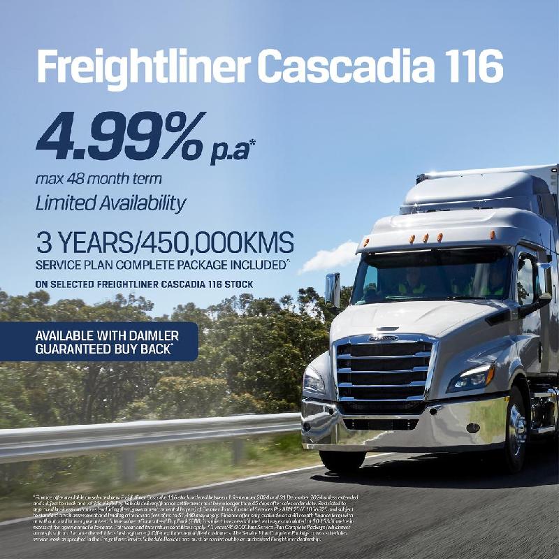 2024 Freightliner Cascadia 116 