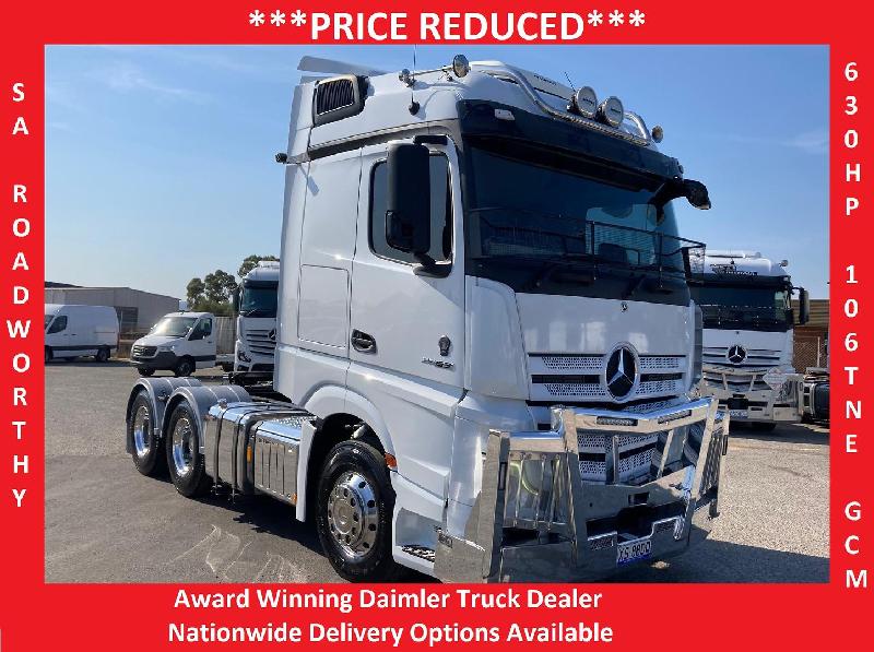 2021 Mercedes-Benz Actros 2663 