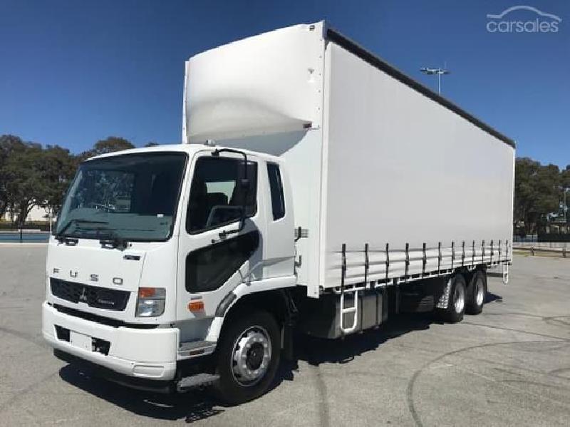 2024 Fuso FIGHTER 2427 XXLWB AUTO14 PALLET CURTAIN SIDER White Curtains