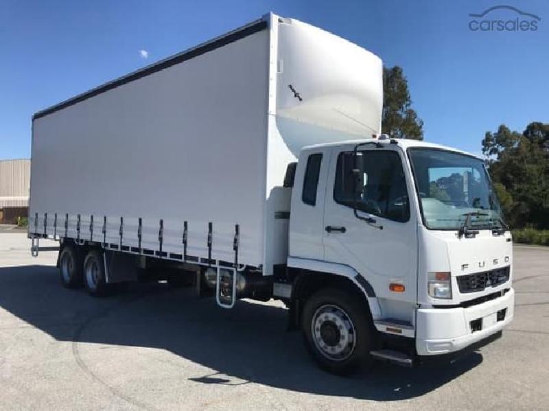 2024 Fuso FIGHTER 2427 XXLWB AUTO14 PALLET CURTAIN SIDER White Curtains