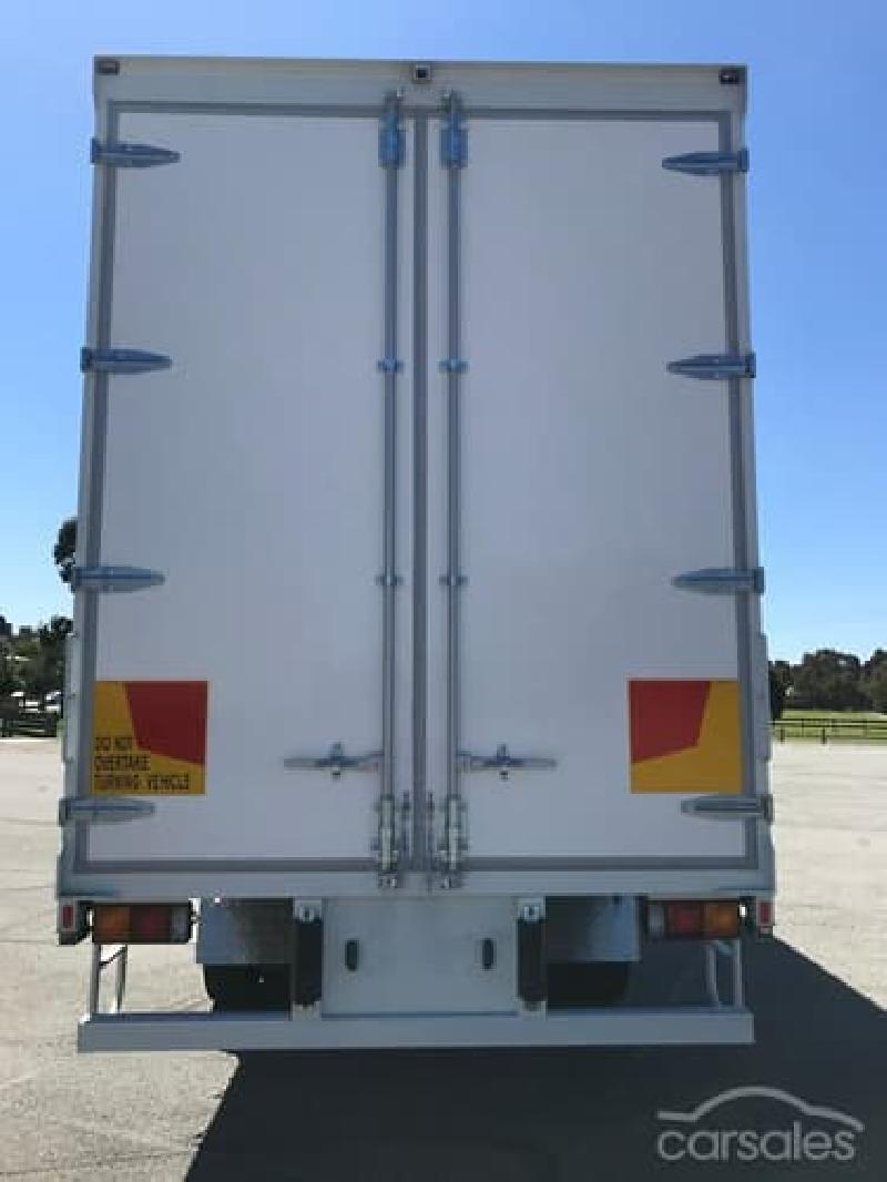 2024 Fuso FIGHTER 2427 XXLWB AUTO14 PALLET CURTAIN SIDER White Curtains